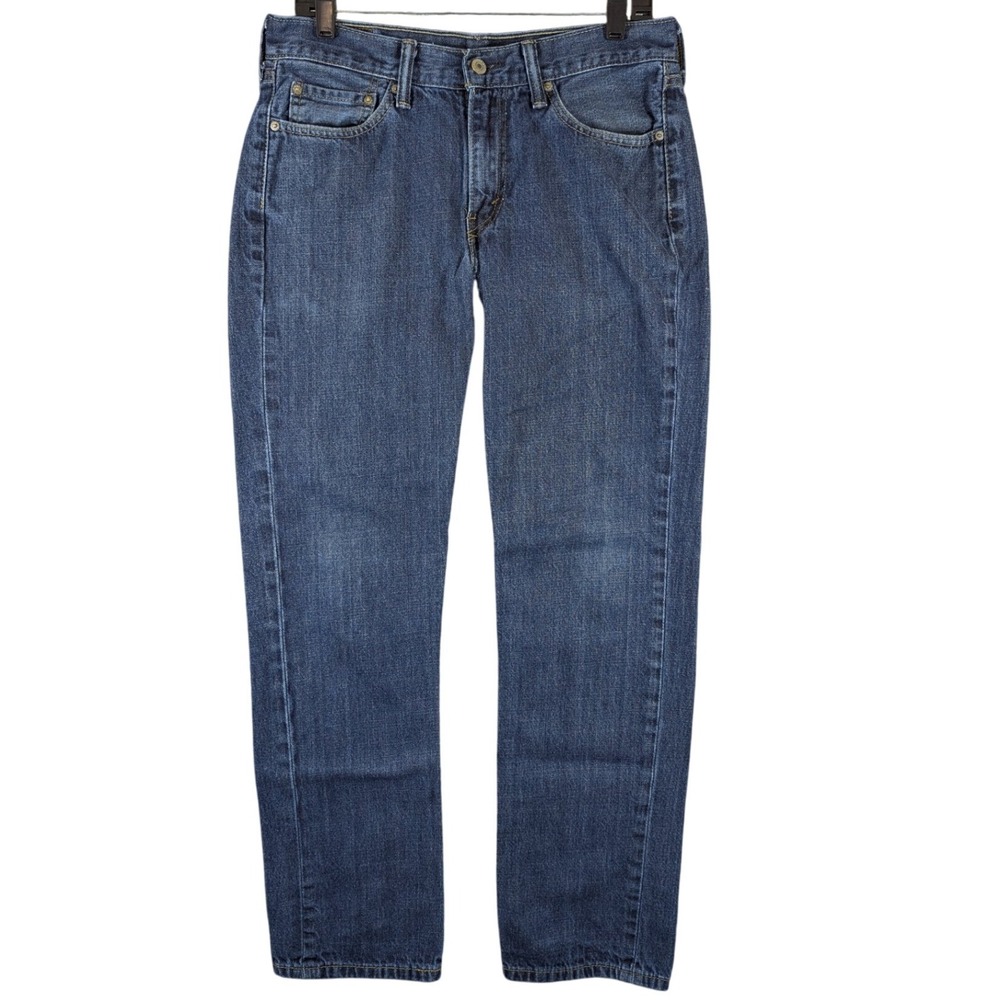 Levi's 514 Straight Fit Jeans Dark Wash Denim Classic Mens 32x32 Fits 32x30.5